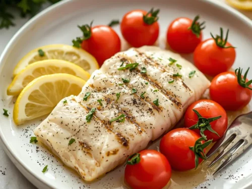 elegant grilled cod summer dinner