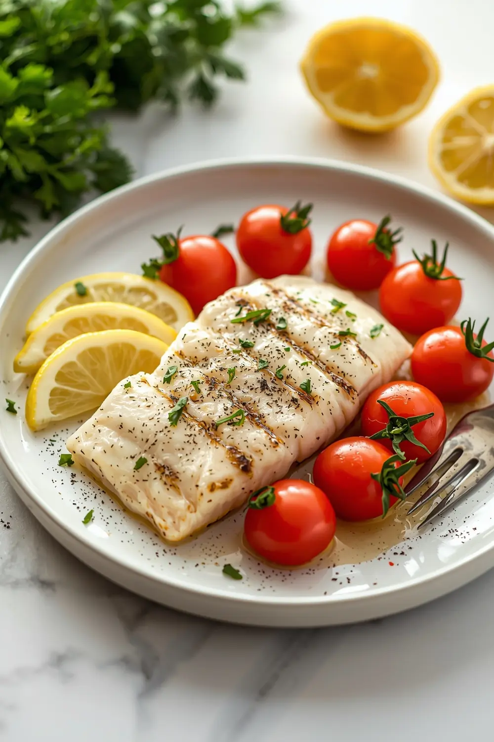 elegant grilled cod summer dinner