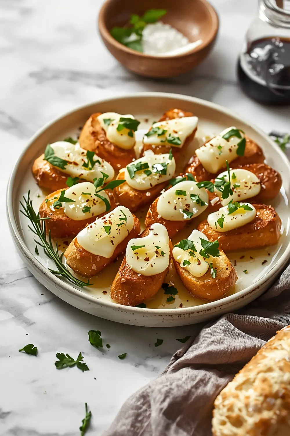 elegant grilled garlic bread summer