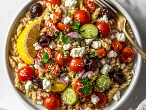 elegant orzo salad summer