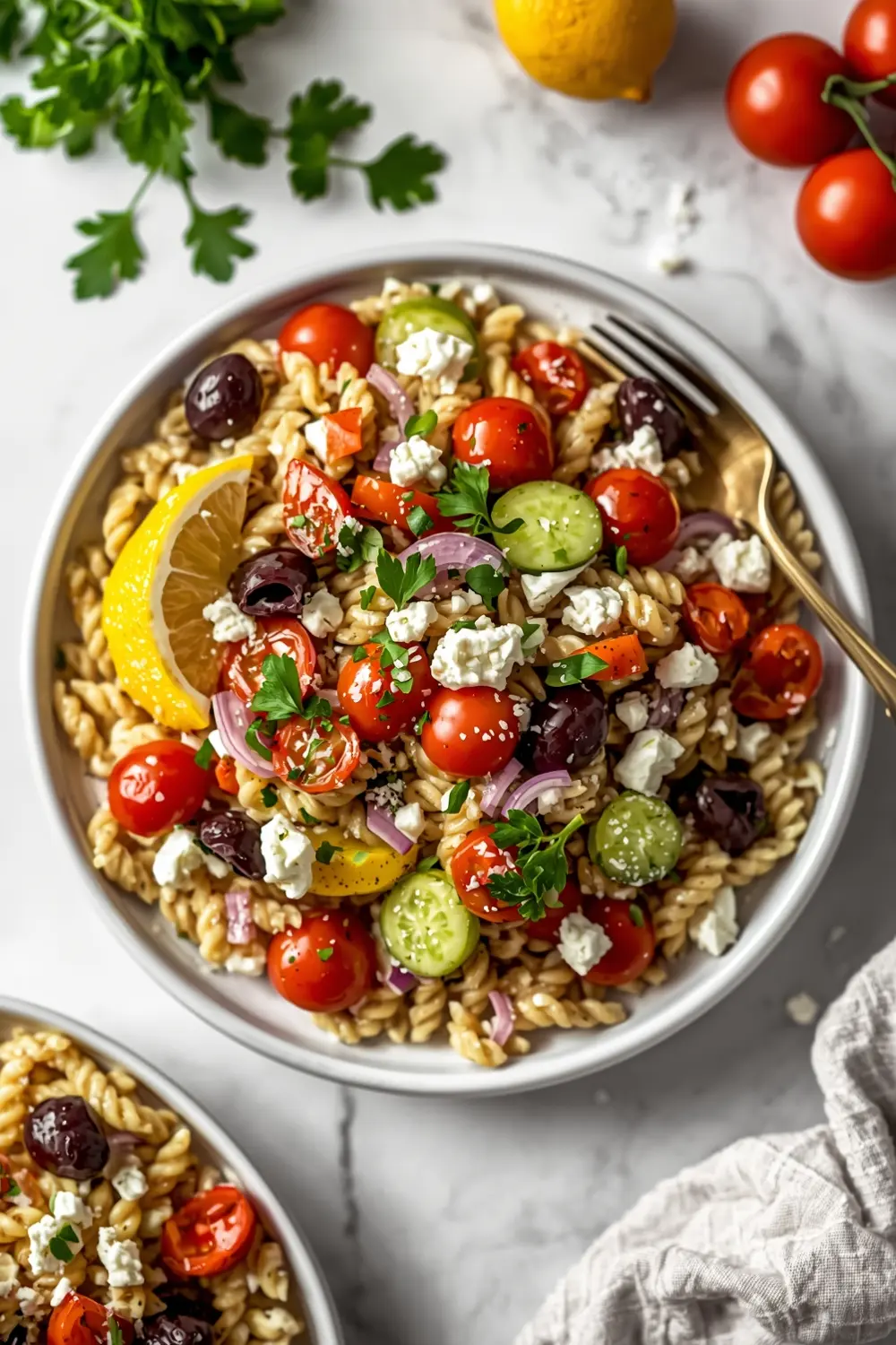 elegant orzo salad summer