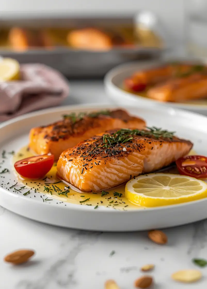 elegant sheet pan salmon weeknight ready to serve