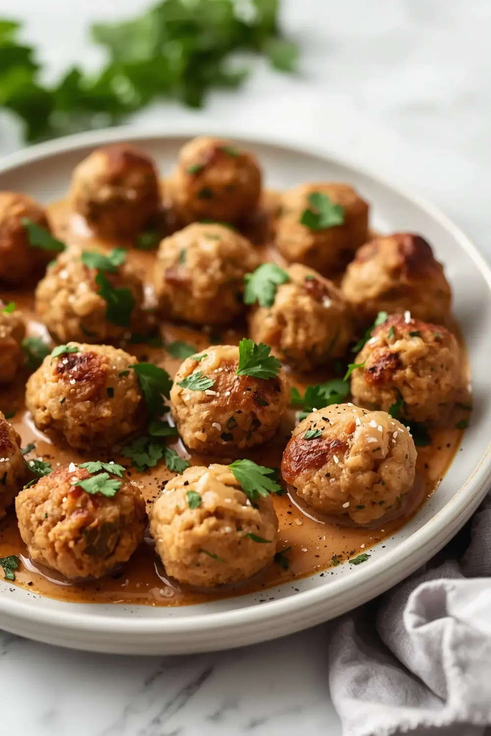 elegant sheet pan turkey meatballs weeknight