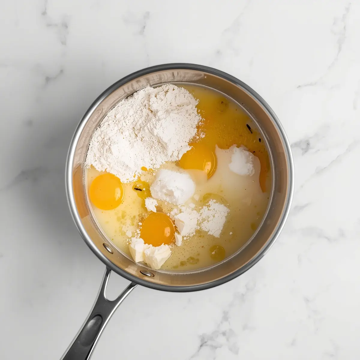 Cooking instructions for elegant summer mango cake