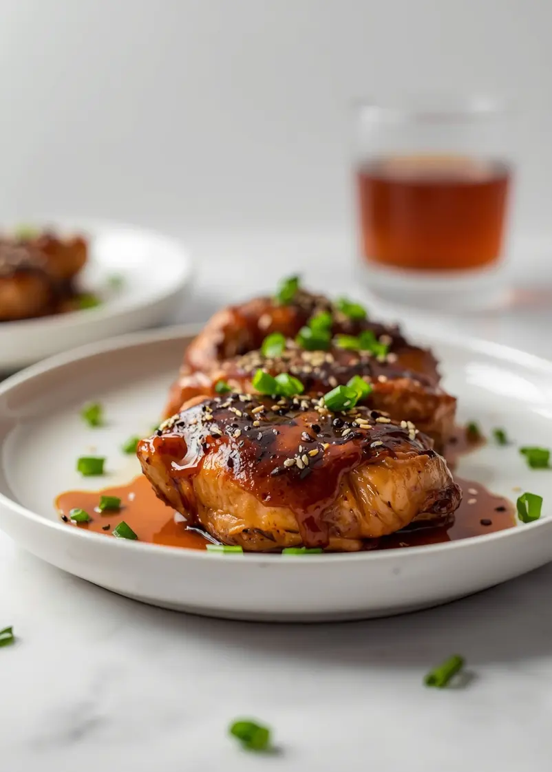 elegant teriyaki grilled chicken summer ready to serve