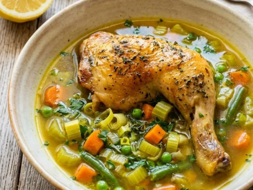 Elegant Summer Chicken Stew for a Beautiful Hearty Summer Dinner