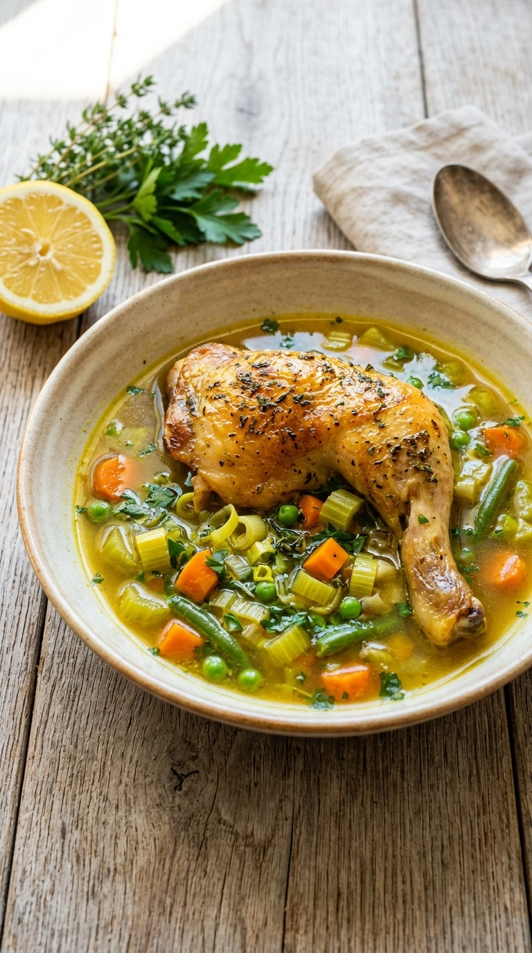 Elegant Summer Chicken Stew for a Beautiful Hearty Summer Dinner