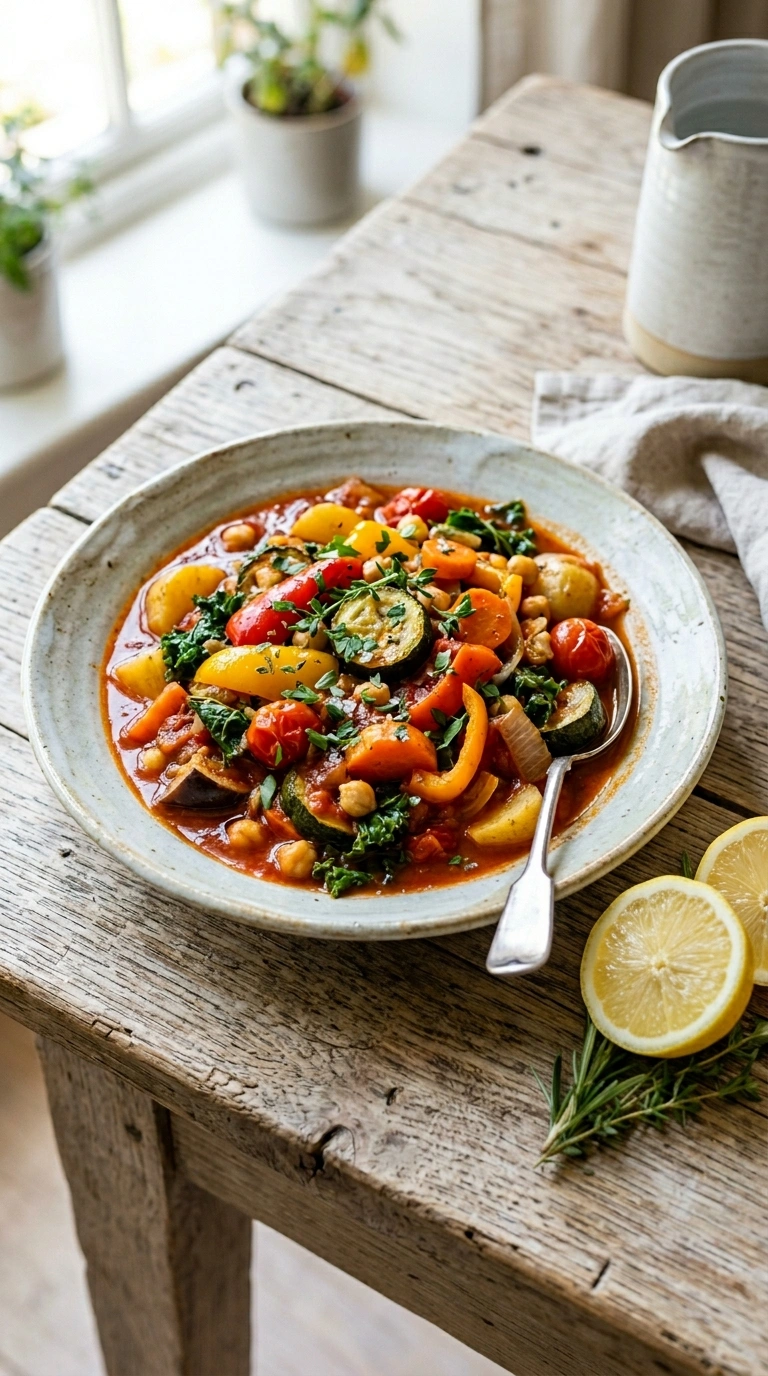 Stunning Summer Ratatouille for an Elegant French-Inspired Summer Dinner