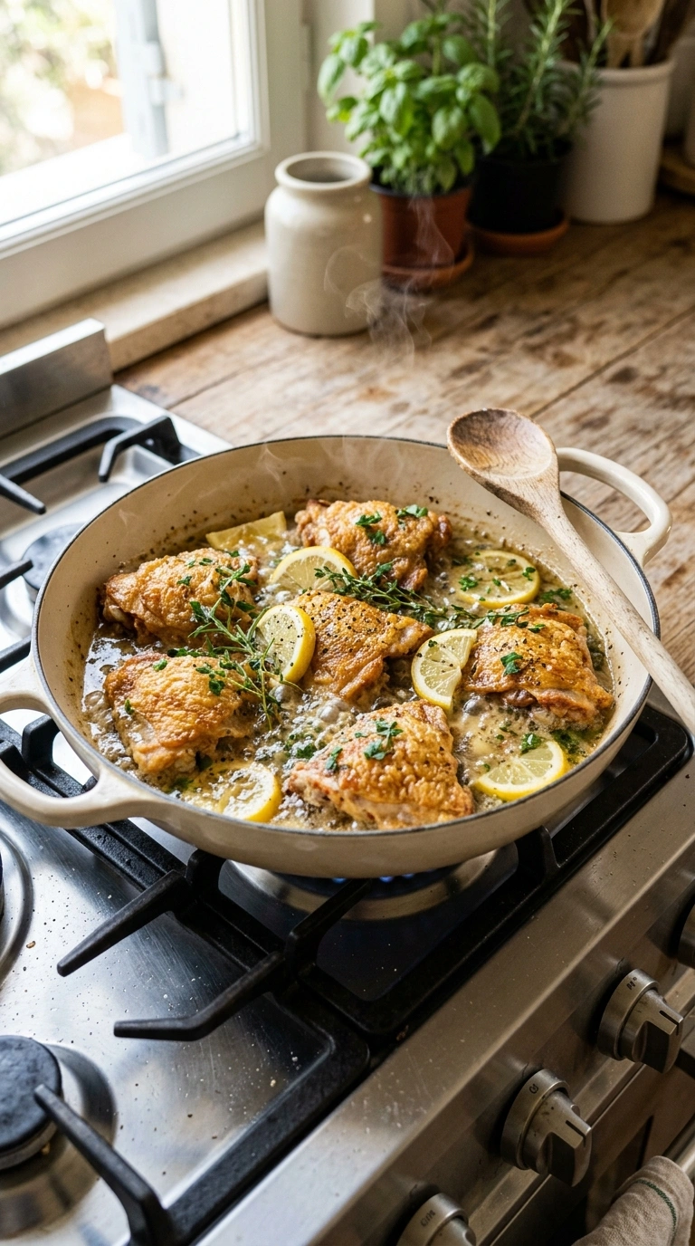 Cooking instructions for stunning air fryer lemon chicken