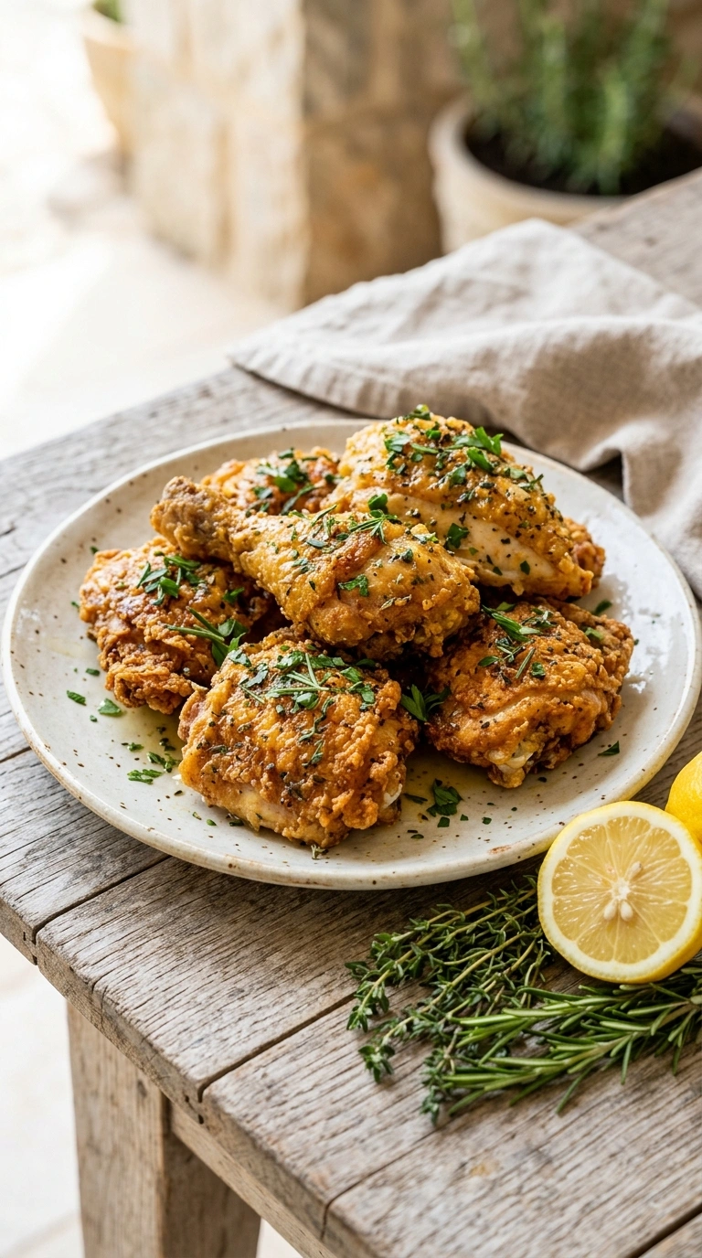 Stunning Air Fryer Lemon Chicken for an Elegant Crispy Summer Dinner