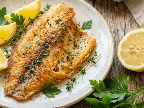Beautiful Air Fryer Tilapia for an Elegant Crispy Light Summer Dinner