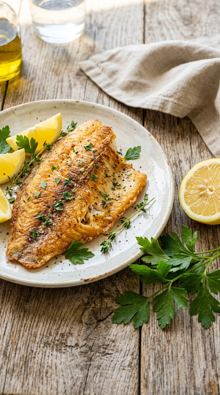 Beautiful Air Fryer Tilapia for an Elegant Crispy Light Summer Dinner