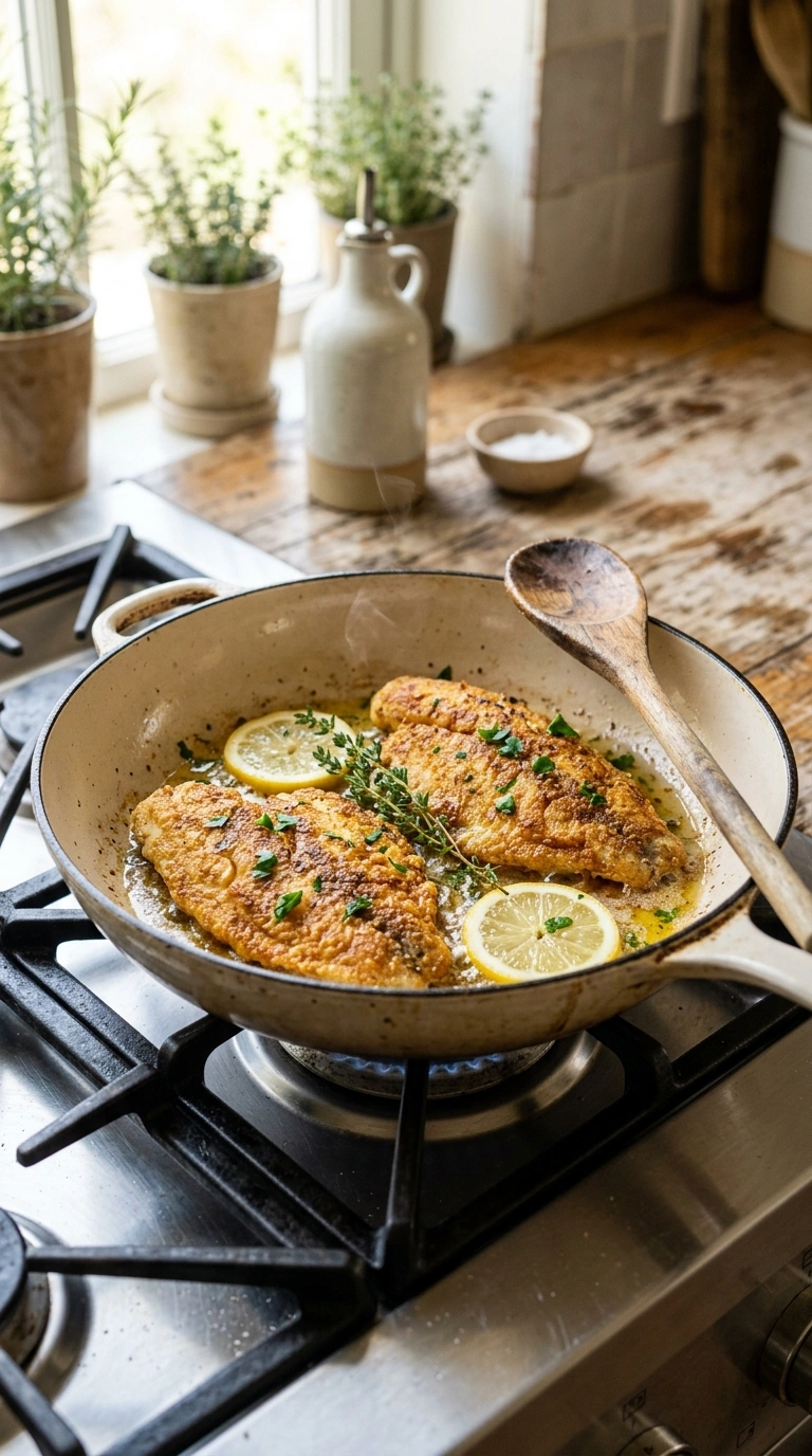 Cooking instructions for beautiful air fryer tilapia