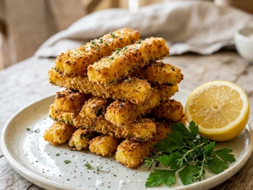 Stunning Air Fryer Zucchini Fries for an Elegant Crispy Summer Side Dish