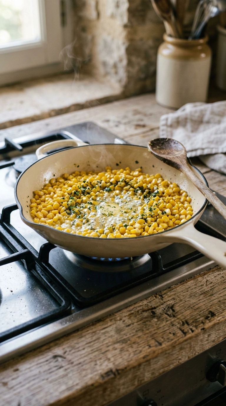 Cooking instructions for beautiful air fryer corn on the cob