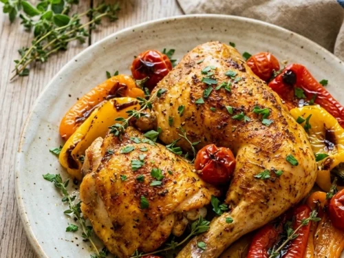 Stunning Sheet Pan Harissa Chicken for an Elegant Spiced Summer Dinner