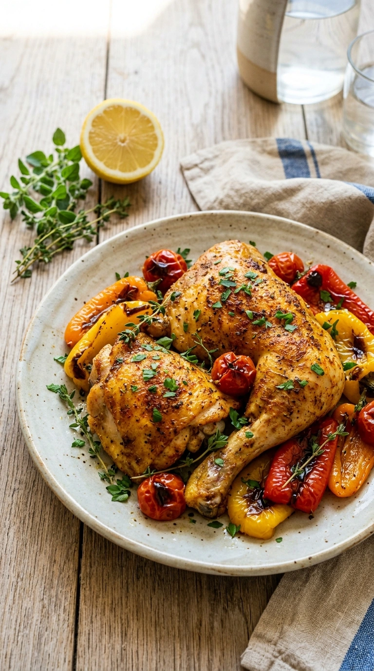 Stunning Sheet Pan Harissa Chicken for an Elegant Spiced Summer Dinner