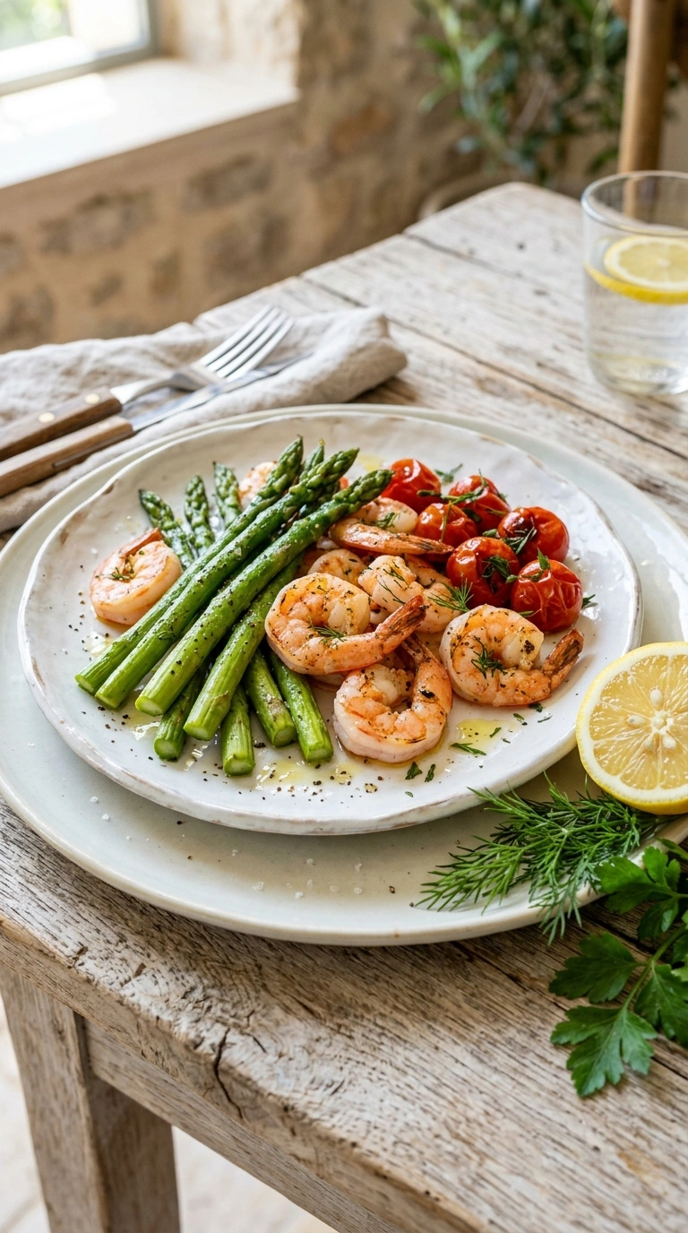 Stunning Sheet Pan Garlic Shrimp for an Elegant Quick Summer Seafood Dinner