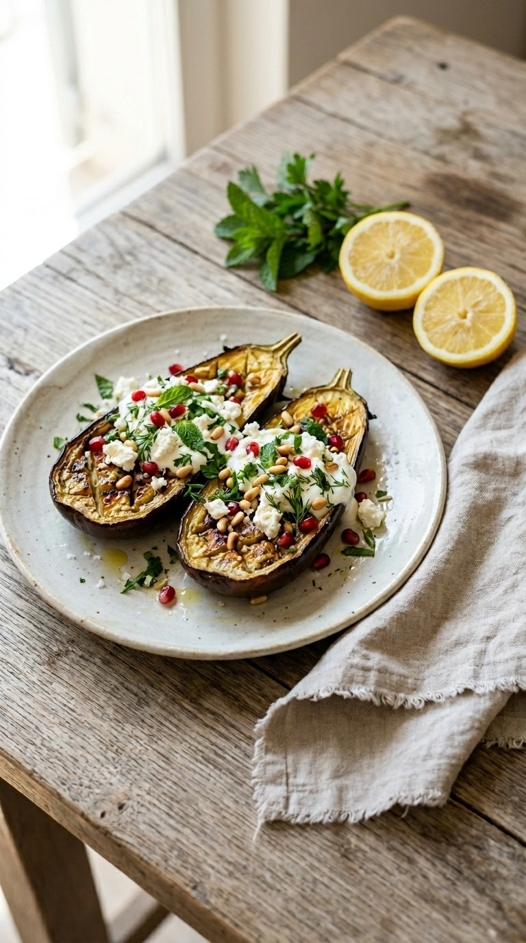 stunning sheet pan eggplant summer ready to serve