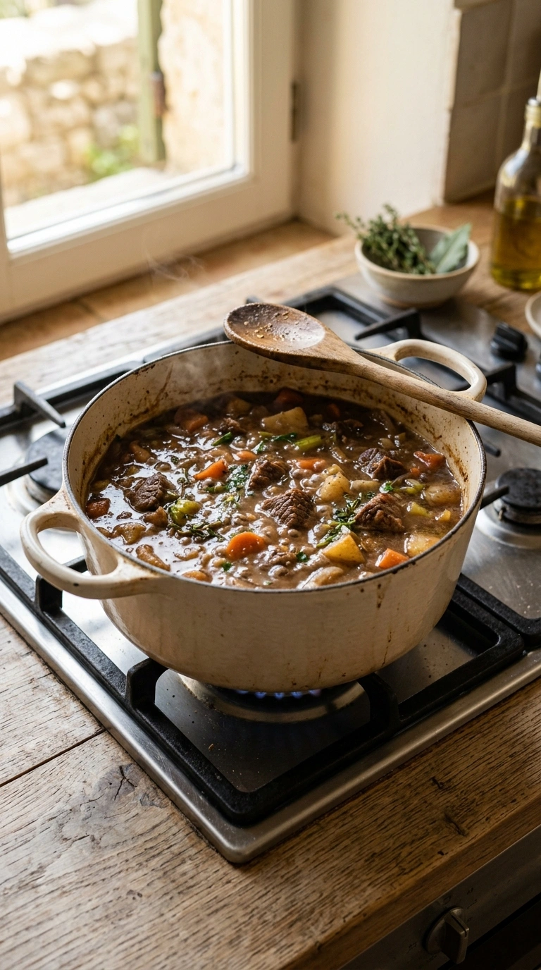 Cooking instructions for beautiful slow cooker beef stew