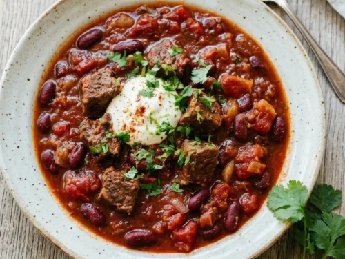 Stunning Slow Cooker Beef Chili for an Elegant Hearty Comfort Dinner