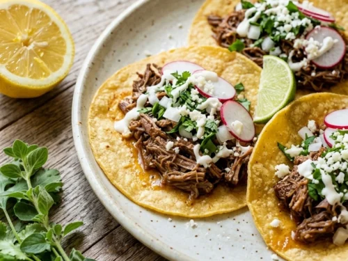 Beautiful Slow Cooker Beef Tacos for an Elegant Easy Weeknight Dinner