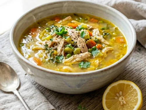 Elegant Slow Cooker Chicken Soup for a Beautiful Comforting Crockpot Dinner