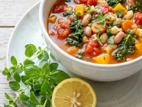 Elegant Slow Cooker Minestrone for a Beautiful Easy Italian Comfort Soup