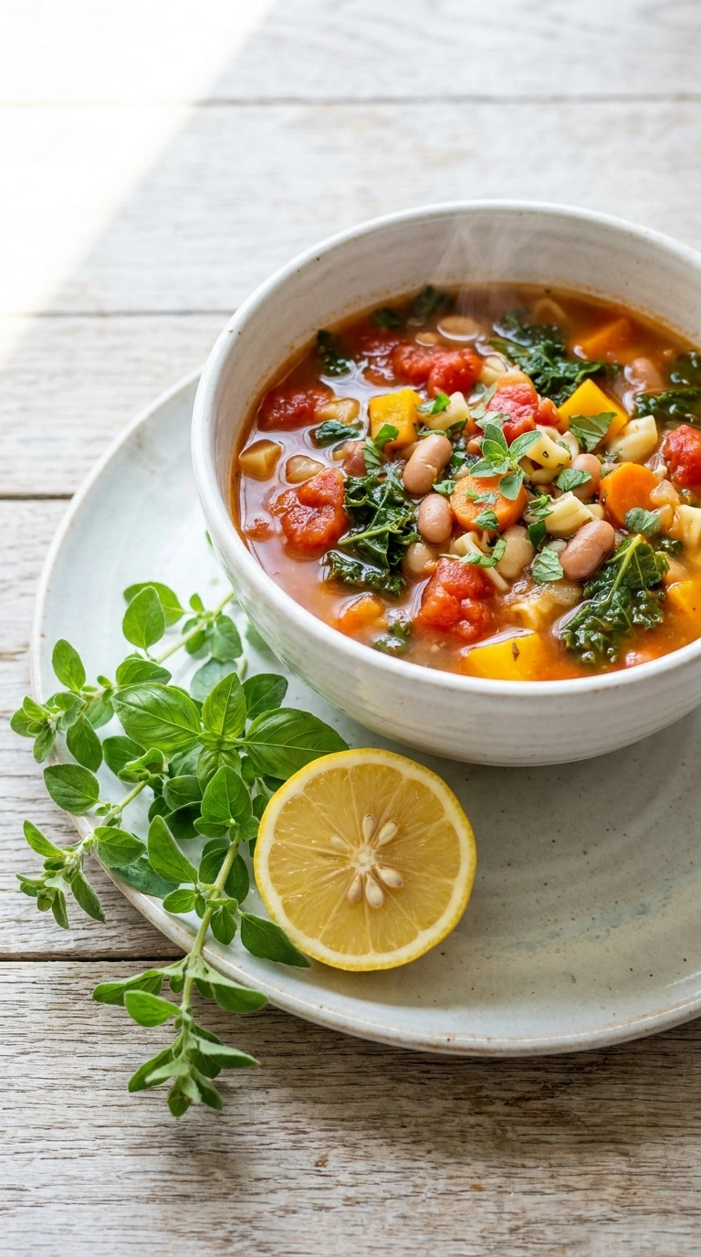 Elegant Slow Cooker Minestrone for a Beautiful Easy Italian Comfort Soup