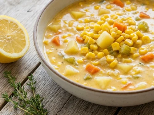 Stunning Slow Cooker Corn Chowder for an Elegant Creamy Comfort Dinner