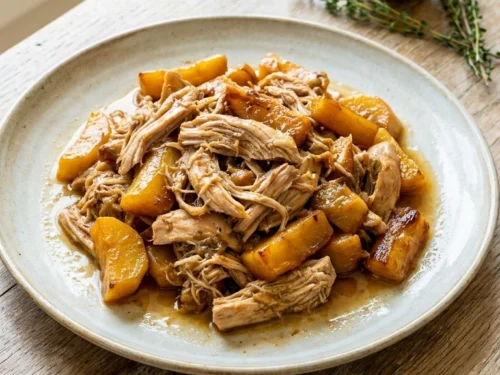 Beautiful Slow Cooker Shredded Chicken for an Elegant Versatile Weeknight Dinner