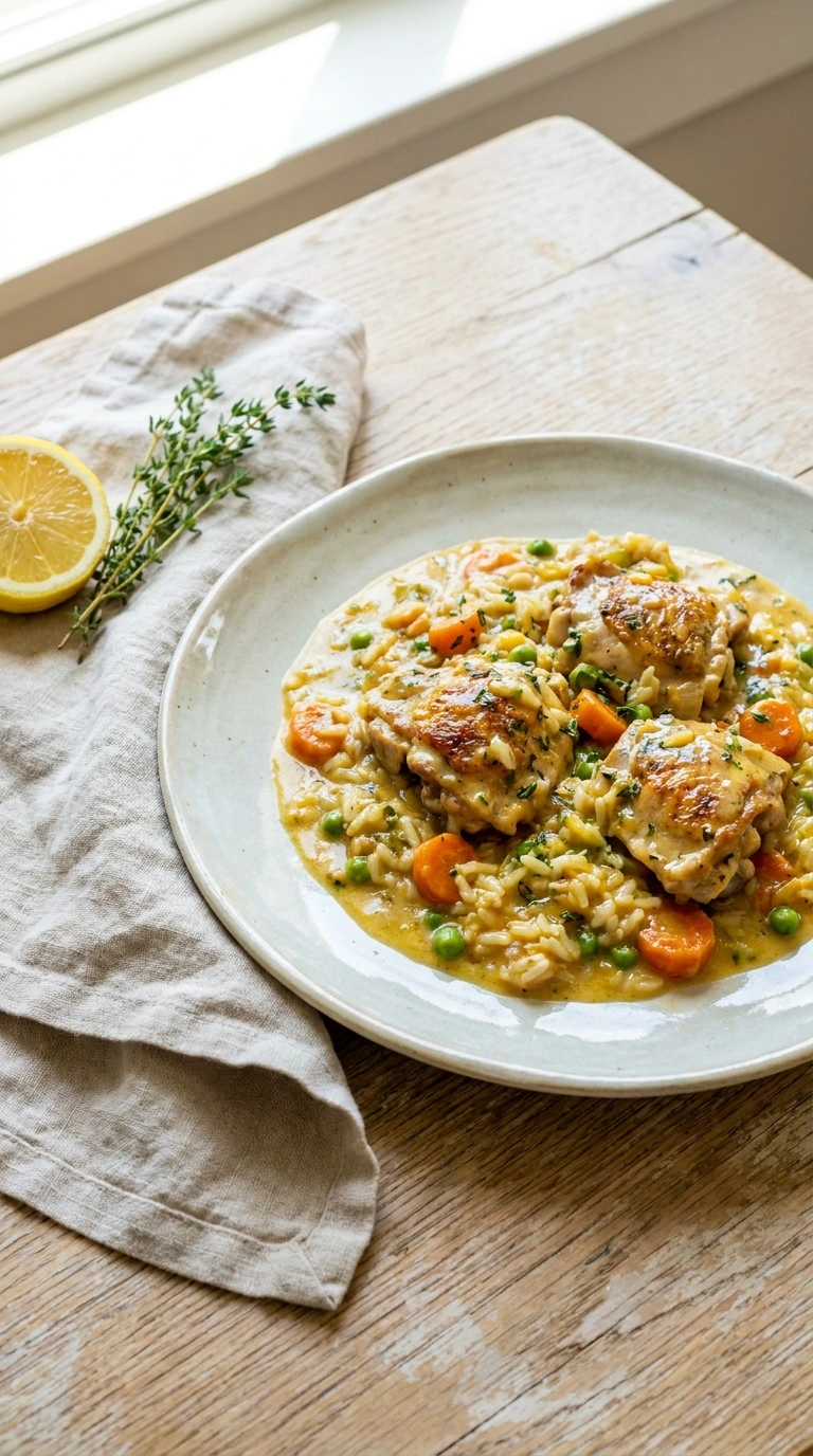 stunning slow cooker chicken and rice ready to serve