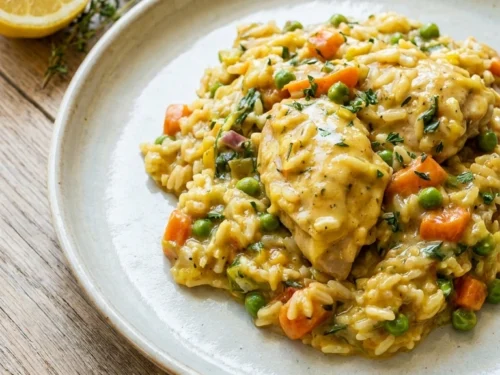 Stunning Slow Cooker Chicken and Rice for an Elegant Easy Comfort Dinner