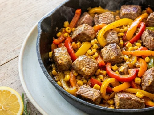 Beautiful Ground Beef Taco Skillet for an Elegant Quick Weeknight Dinner