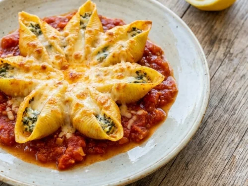 Elegant Ground Beef Stuffed Shells for a Beautiful Italian Comfort Dinner