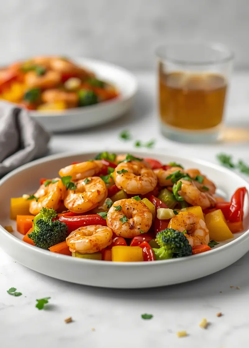 stunning 30 minute shrimp stir fry ready to serve