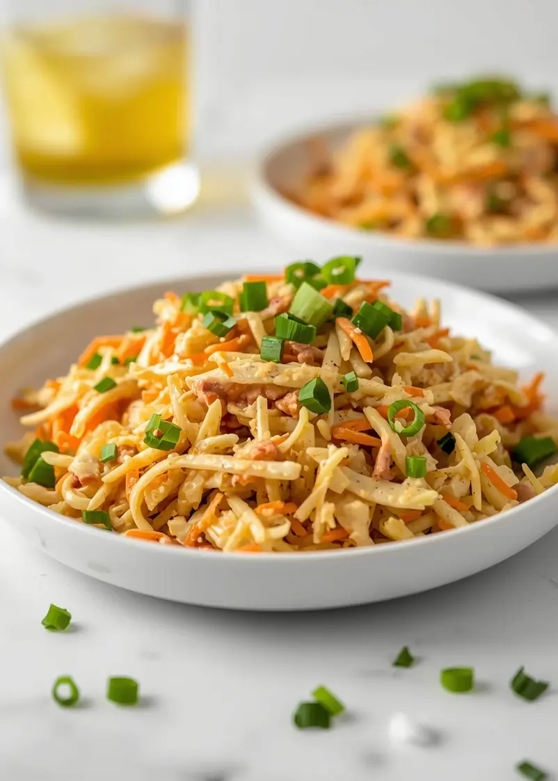 stunning BBQ coleslaw summer ready to serve