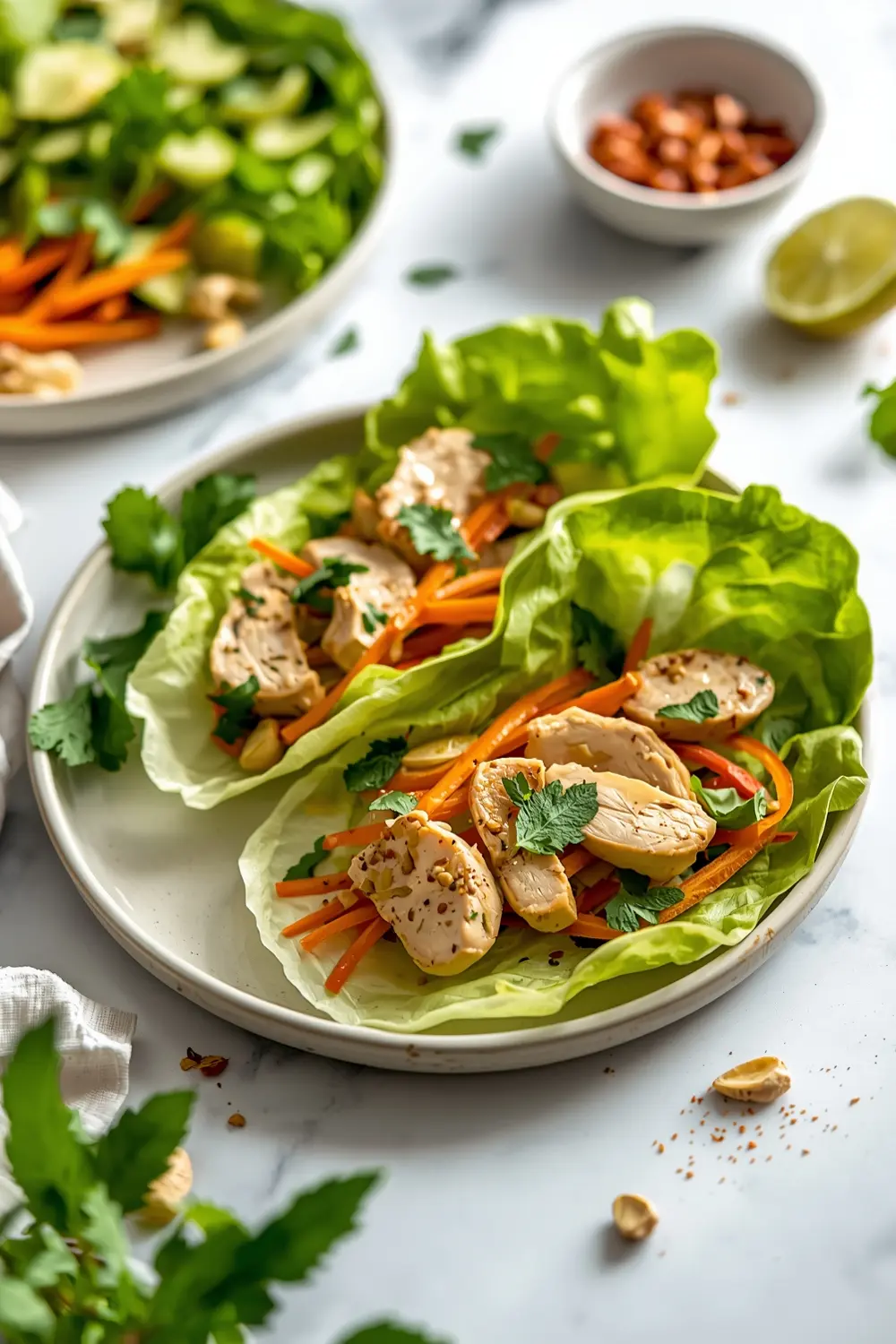 stunning chicken lettuce wraps summer