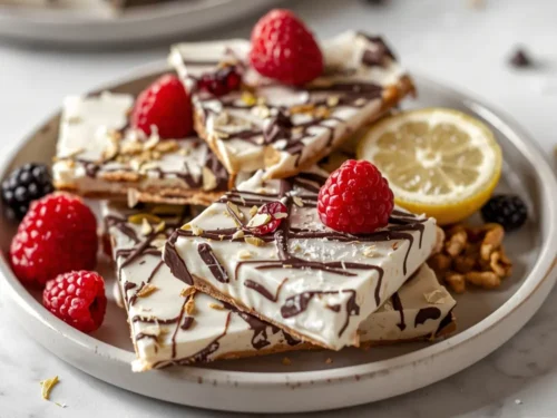 stunning frozen yogurt bark elegant