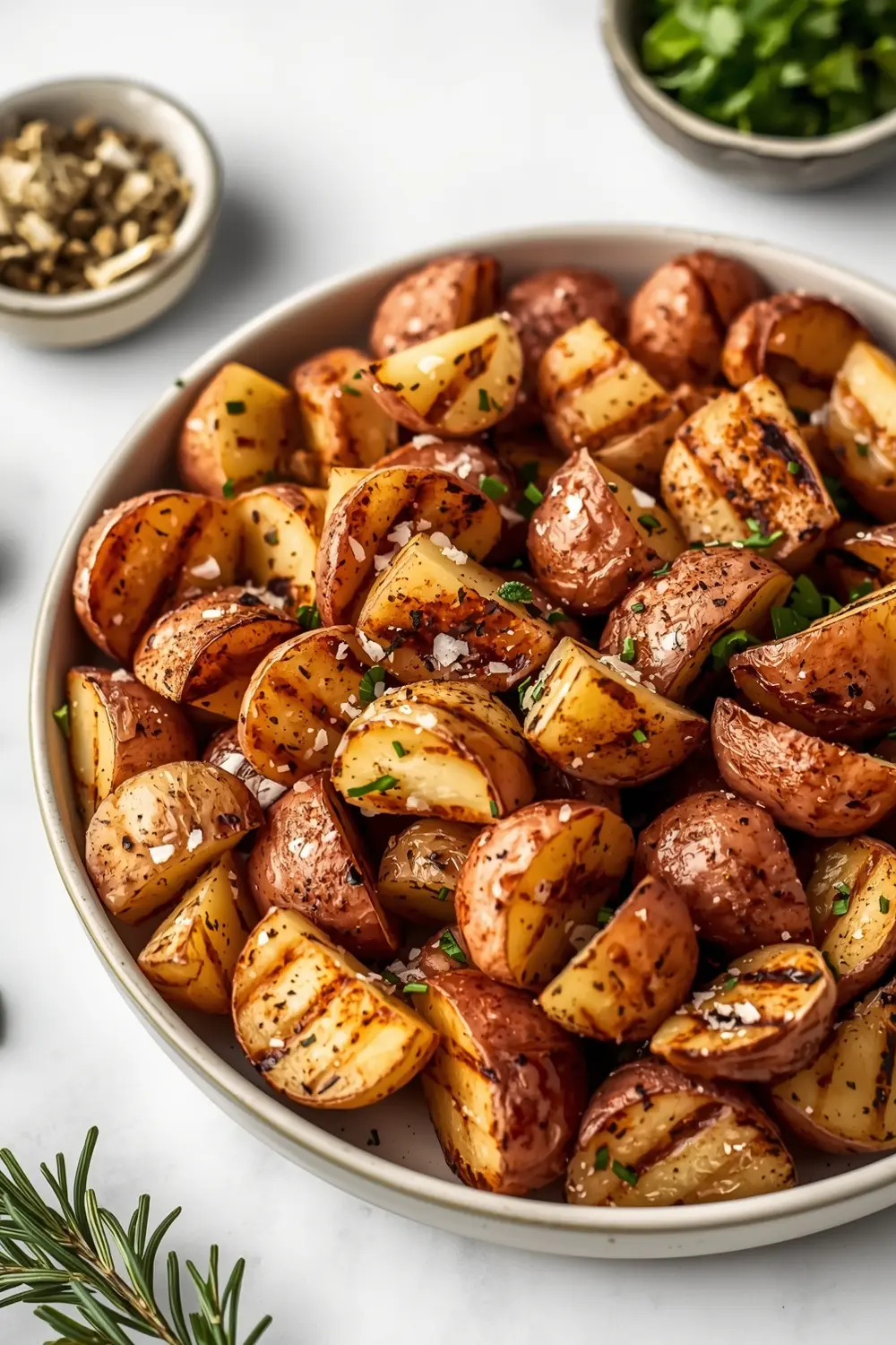 stunning grilled potato wedges summer