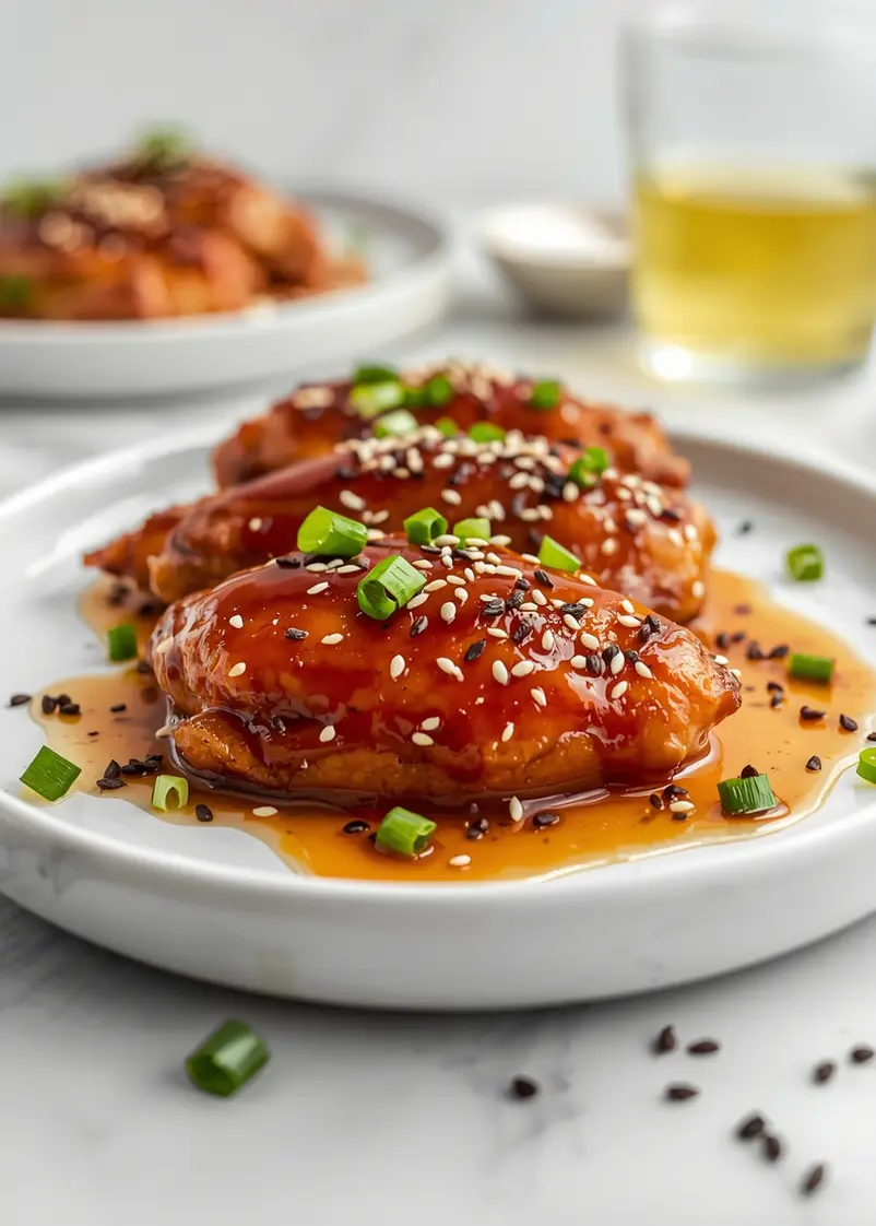stunning honey sriracha chicken summer ready to serve