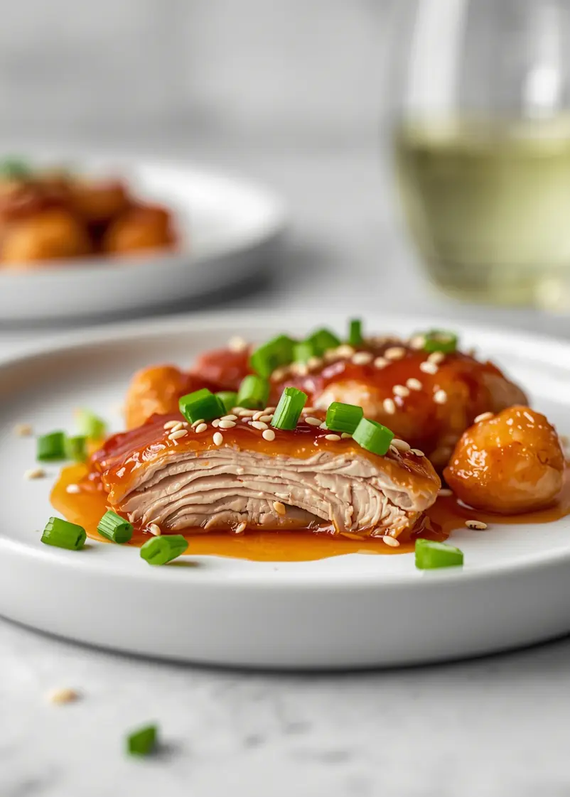 stunning honey sriracha chicken summer ready to serve