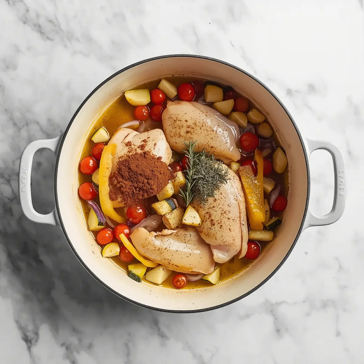 Cooking instructions for stunning sheet pan chicken summer