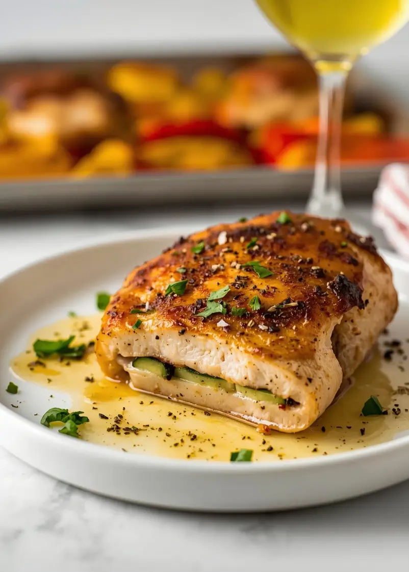 stunning sheet pan chicken summer ready to serve