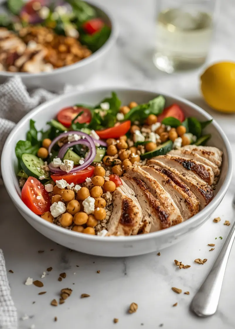 stunning summer grain bowl dinner elegant ready to serve
