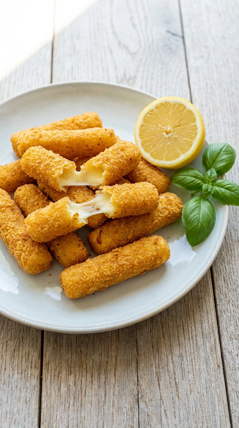 Best Crispy Mozzarella Sticks | 27-Min Stunning Party Appetizer