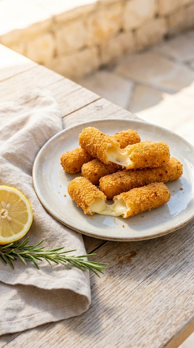 best stuffed mozzarella sticks ready to serve