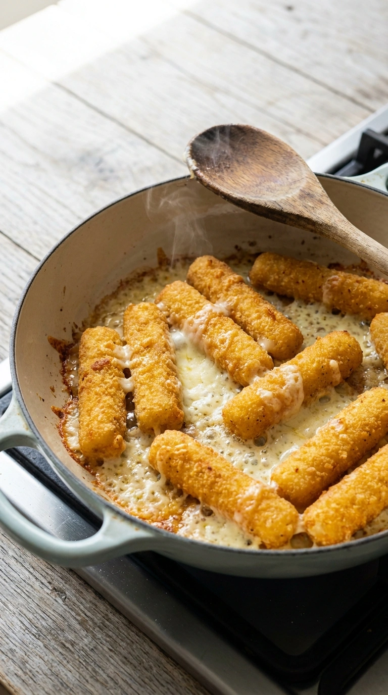 Cooking instructions for best baked mozzarella sticks