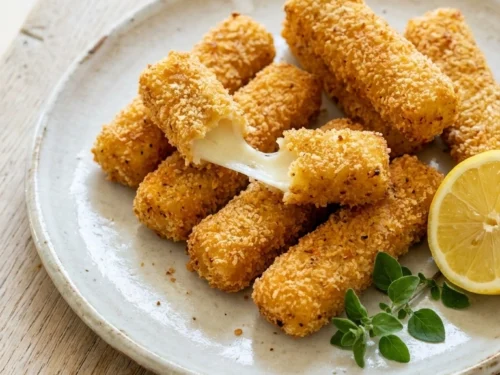Best Baked Mozzarella Sticks | 25-Min Elegant Party Appetizer