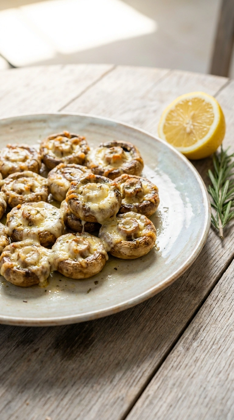 Creamy Cheese Stuffed Mushrooms | 35-Min Stunning Party Appetizer